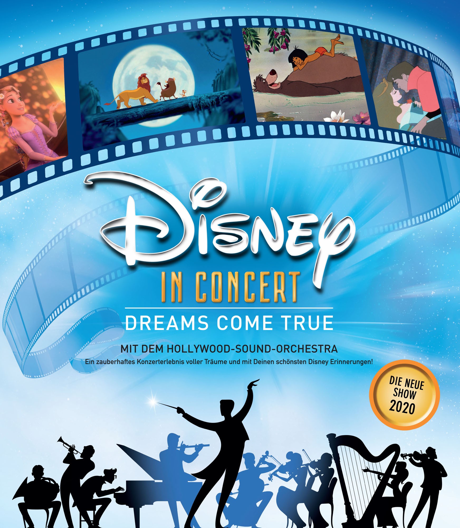 Disney in Concert DREAMS COME TRUE • 2022 auf Tour durch DE, AT und CH