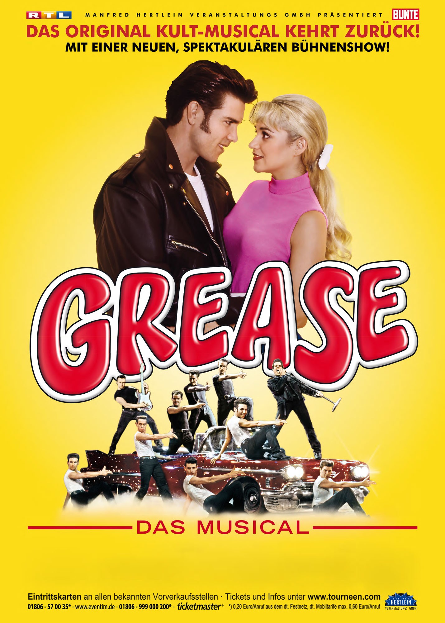 Grease • 20172018 auf Tour durch DE, CH und AT