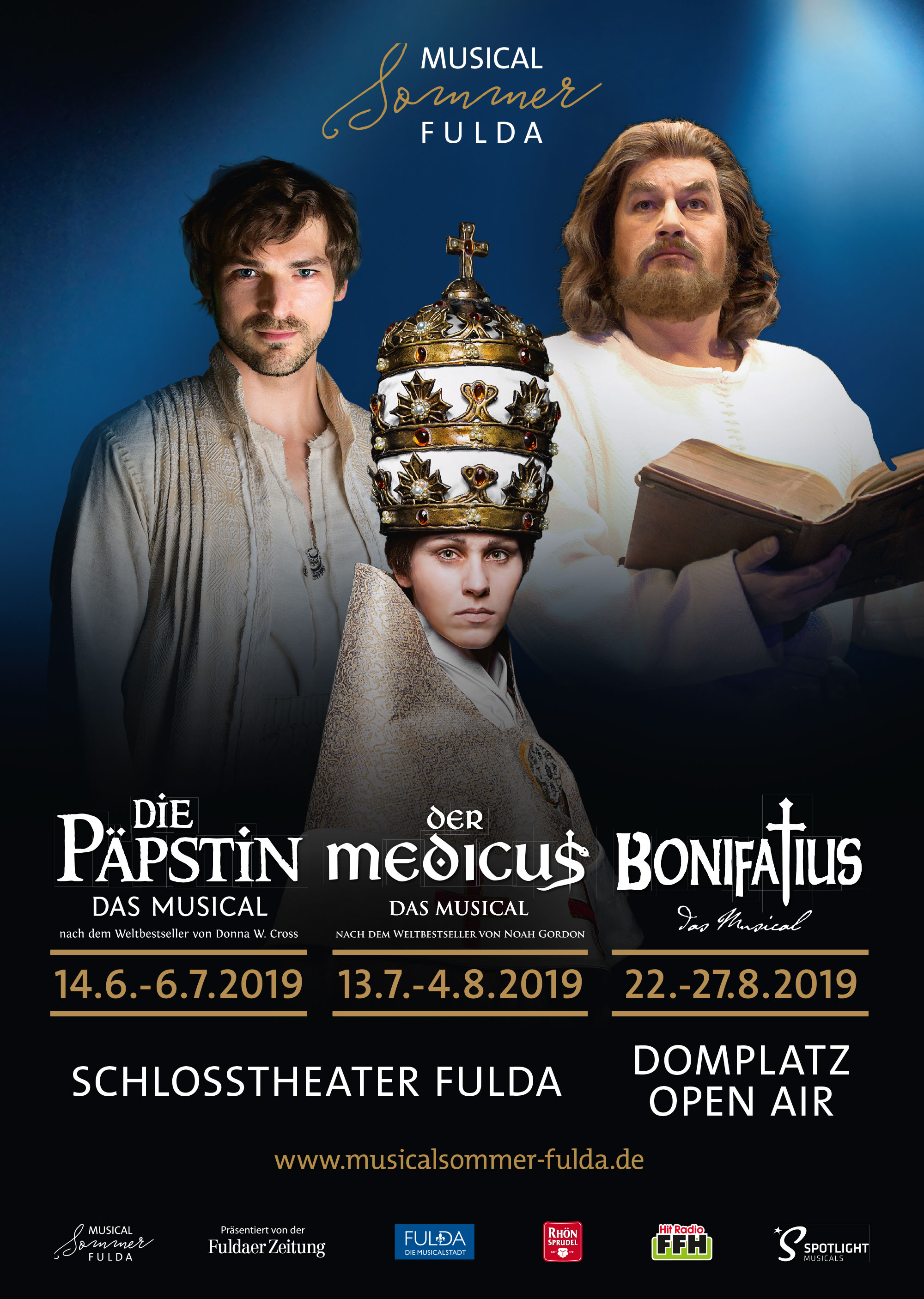 Die Päpstin • 2019 in Fulda, Schlosstheater