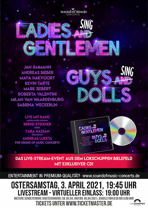 Ladies sing Gentlemen - Guys sing Dolls!